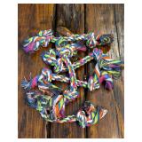 5 Piece 6ï¿½ Chew Play Rope Toys