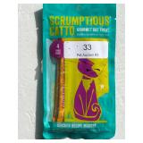 4 Tubes Scrumptious Catto Chicken Cat Treats
