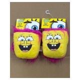 2 x Sponge Bob Plush Rockers Toys Sm/Med