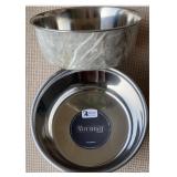 64 oz Marble Stainless Steel Pet Bowl