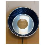 32 oz Hammered Stainless Steel Pet Biwl