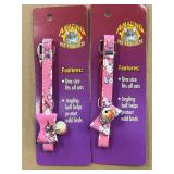 2 Piece One Size Fits All Jingle Bell Collars