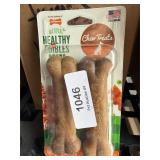 2 Piece Healthy Edibles Bacon Chew Bones