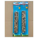 2 x Parrot , Conure , Cockatiel Honey Treat Stick