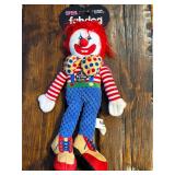 Fabdog Plush 14ï¿½ Happy Clown Soft Toy