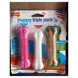 Nylabone Puppy Triple Pack Bones