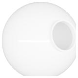 $50 (12') White Acrylic Lamp Post Globe