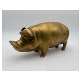 Large Brass Piggy Bank 15ï¿½ (Used)