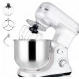 $140 NEW Stand Mixer 5-QT, 6+P Speed Tilt-Head Foo