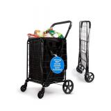 $131 Large Folding Utility Shopping Cart