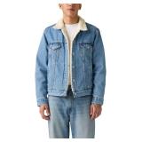 NEW $115 (sz:M) Levi's Mens Sherpa Trucker Jacket