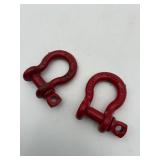 Crosby 5/8ï¿½ Screw Pin Shackles 2pcs