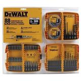 NEW $95 DEWALT 88 Piece Combination Accessory Set