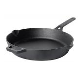 NEW $42 Meyer - Pre-Seasoned Cast Iron Frying Pan