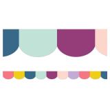 NEW Oh Happy Day Scalloped Die-Cut Border Trim