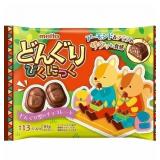 2x Meito Chocolate with Almonds, Wheat puffs 81g