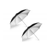 NEW $57 [2 Pack] 43' Black/Silver Reflective