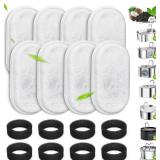 NEW 8+8PK Cat Water Fountain Filters & Sponges