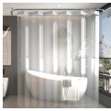 NEW Shower Curtain Liner Clear- Premium PEVA Water