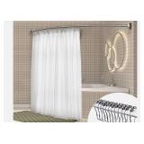 NEW $40 SHOWER CURTAIN ROD RAIL