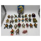 $300+ TMNT Figures Lot 26pcs + Accessories (Used)