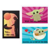NEW 18PK Hallmark Star Wars Valentines Day Cards