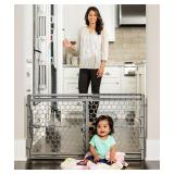 $31 Adjustable Extra Wide Baby Gate 28' to 42'