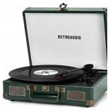 $80 NEW Vinyl Record Player 3 Speed Bluetooth Port