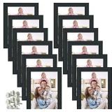 $37 NEW Giftgarden 5x7 Picture Frames Bulk Black P