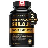 NEW 60PK Pure Shilajit Capsules High Potency