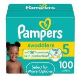 $55 SEALED Pampers Swaddlers Baby Diapers Size 5,