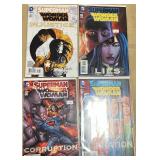 4PC DC Comics SuperMan WonderWoman