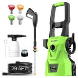 NEW $139 Electric Pressure Washer w/4 Nozzles