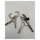 Locking Pliers Set 2pcs (Used)