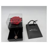 Rose Necklace Gift Box Set (New)