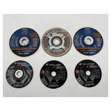 $90 Mixed Cutting & Grinding Discs 6pcs
