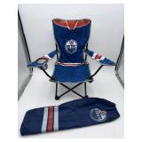 Edmonton Oilers Kids Folding Chair (Used)