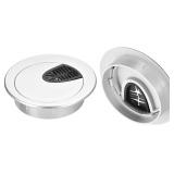 NEW 2PK Cable Hole Grommet Cover 2-9/16'(65mm)