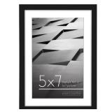 Americanflat 5x7 Picture Frame in Black