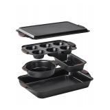 NEW $38 5-Piece Navaris Nonstick Bakeware Set