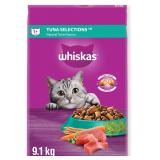 $31 WHISKAS Adult Dry Cat Food - Tuna Selections F