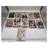 Mixed Comic Books Lot 11pcs (Marvel/DC)