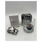 Edmonton Oilers Glass + Zamboni (New)