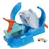 $35 Hot Wheels City Robo Shark Frenzy Playset