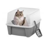 NEW IRIS USA Large Cat Litter Box