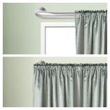 (28-48in) Wrap Around Window Curtain Rod