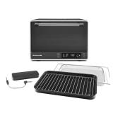 $413 NEW KitchenAid  KCO224BM Dual Convection Coun
