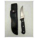 Fixed Blade Knife 10ï¿½ (Leather Sheath)