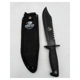 Mossy Oak 15ï¿½ Hunting Knife (Sheath)