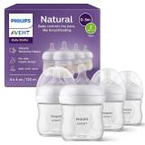 $35 NEW Philips Avent Natural Baby Bottles with Na